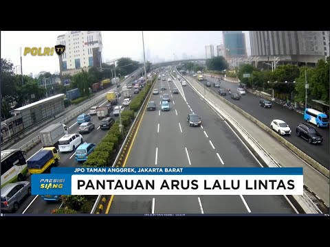 NTMC POLRI - PANTAUAN ARUS LALU LINTAS SIANG 18/06/2025