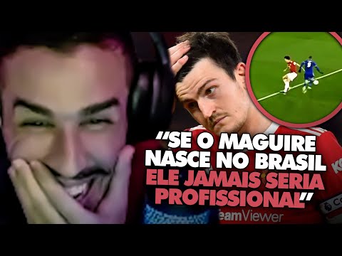 STAG REAGE: É POR ISSO QUE O UNITED PAGOU 80 MILHÕES NO MAGUIRE! | Cortes do Estagiário
