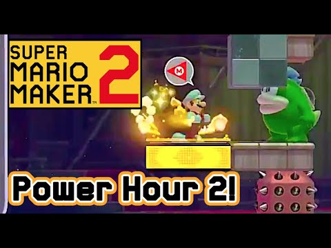 Beating Ryukahr's NEW "Power Hour 2: Flower Hour!" - Super Mario Maker 2