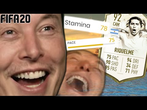 i bought ICON MOMENTS RIQUELME for the memes, but he was actually good....