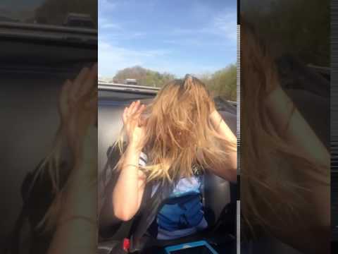 Olivia enjoyed the wind