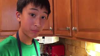 Bryson's style delicious hamburger with rare type of mushrooms