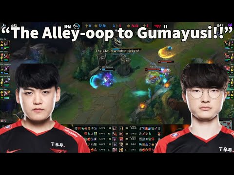 Faker Gifts Gumayusi This EASY Kill At MSI!!