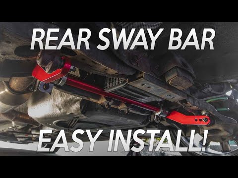 Mazda 3 REAR SWAY BAR Install | YOU Need This Mod!