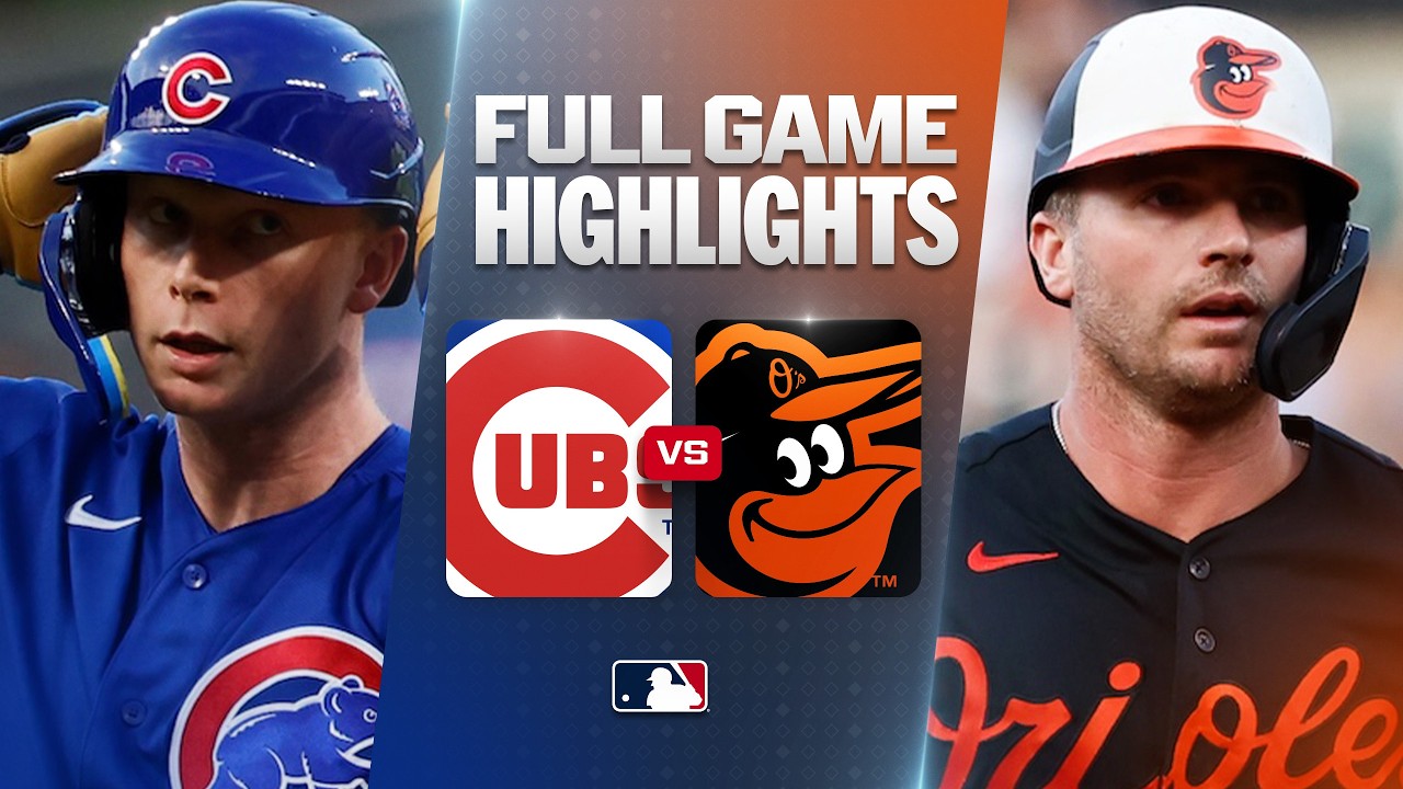 CUBS vs. ORIOLES: Official Full Game Highlights (July 8) | 2026 MLB Season