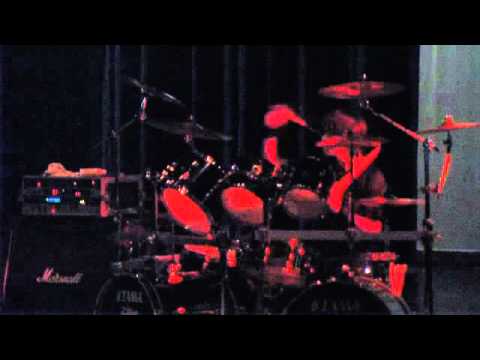 Peter Bennett drumming Asylum by Disturbed