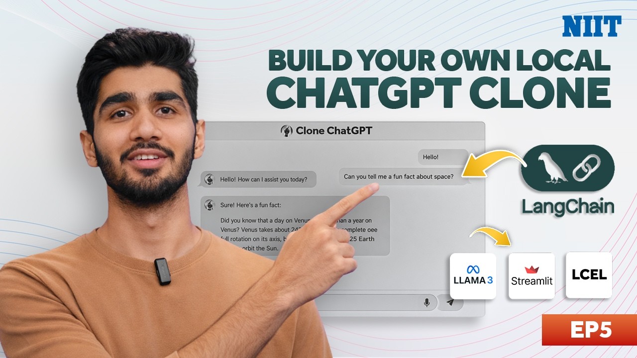 LangChain Project 5: Build a Local ChatGPT Clone (Memory + Personalities) | Llama 3 + Ollama + LCEL