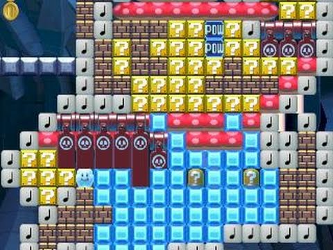 How Far Can Mario Jump? (use ZL) by Trousers - Super Mario Maker - No Commentary 1AE