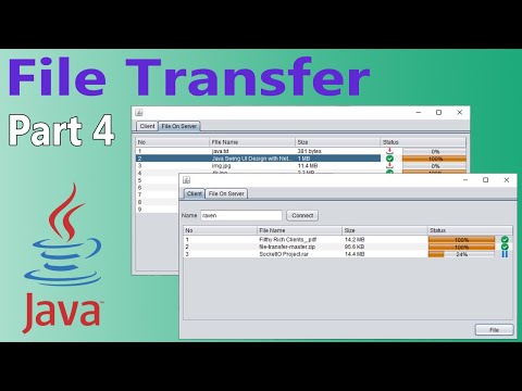 File Transfer Java Socket Programming Part 4