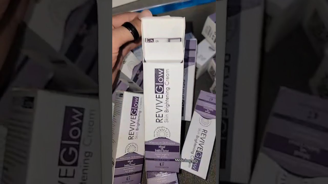 ReviveGlow Skin Brightening Cream now Available on medishop pk website #whitening #brightening #
