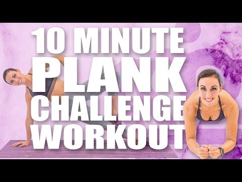 10 Minute PLANK CHALLENGE with Sydney Cummings!