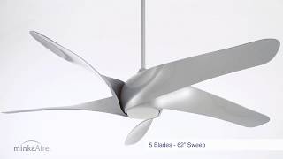 1_Minka Aire Artemis XL 5 Ceiling Fan Lamps Plus