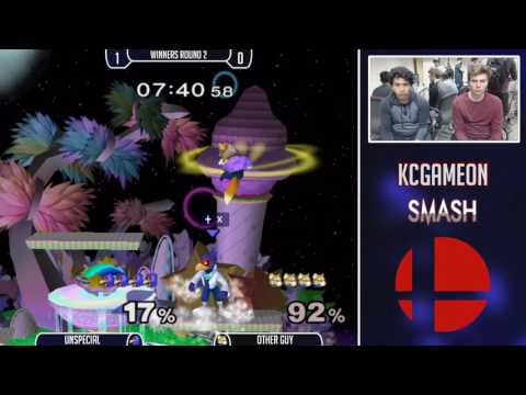 KCGameOn SSBM - Unspecial (Falco) Vs. Other Guy (Fox) Winners Round 2