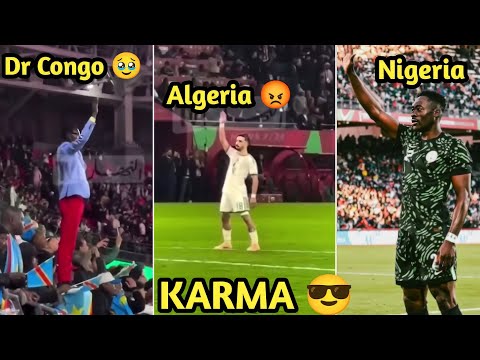 This Nigerian Player Avenged The Dr Congo Fan After This Algeria Player Mocked Him 🥺 