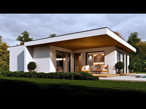 Mini Casa 55 m² - Minimalista y Moderna