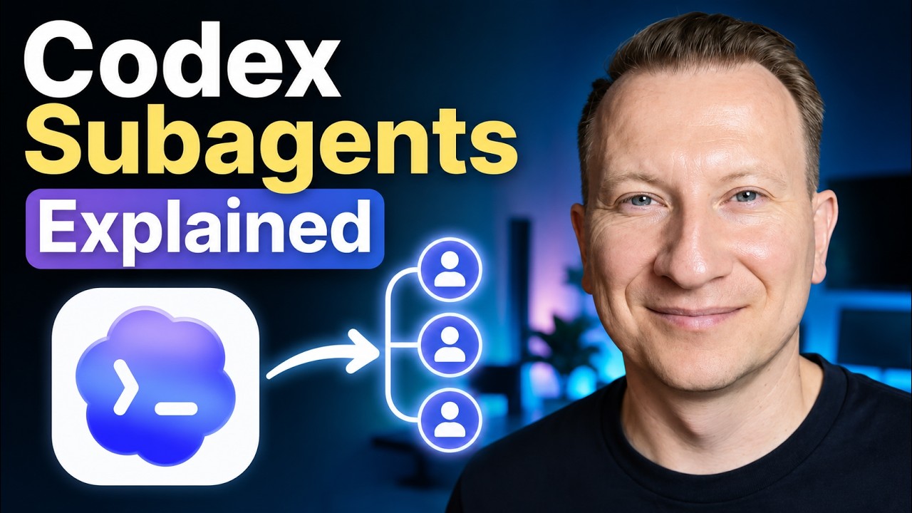 Video thumbnail for Video Tutorial: OpenAI Codex Subagents: Complete Beginner Guide