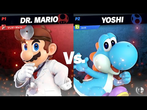 Super Smash Bros Ultimate MarioRyu (Dr. Mario) vs Jenk (Yoshi)
