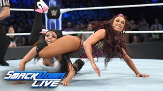R-Truth &amp; Carmella vs. Andrade &quot;Cien&quot; Almas &amp; Zelina Vega:  SmackDown LIVE, Oct. 2, 2018