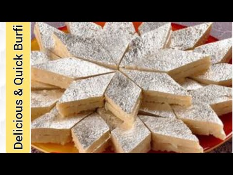 Barfi Recipe with milk powder | easy milk barfi recipe | dhoodh ki mithai | easy and quick barfi