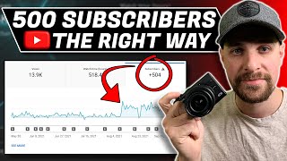 How To Earn and Keep Your First 500 Subscribers!