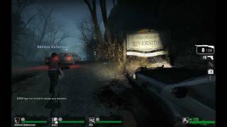Let's Play Left 4 Dead Part 11 - Custom Server Craziness Feat. Admiral Buttercrust