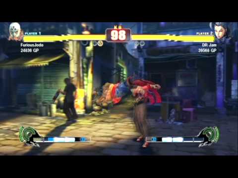 SF4 - FuriousJodo(El Fuerte) vs Dr JAM(Rose) 1