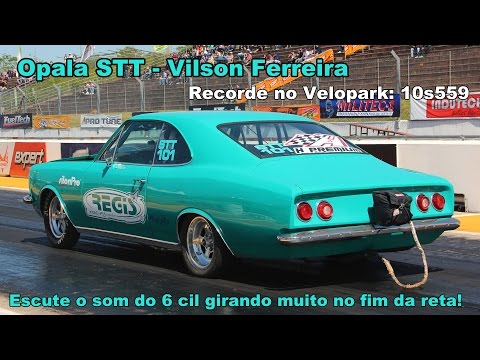 Opala STT Vilson Ferreira - Recorde no Velopark com 10s559