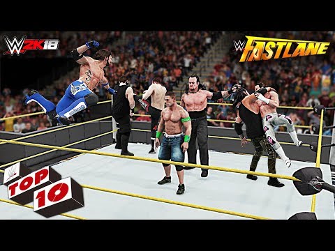 WWE 2K18 Fastlane 2018 Top 10 Predictions!
