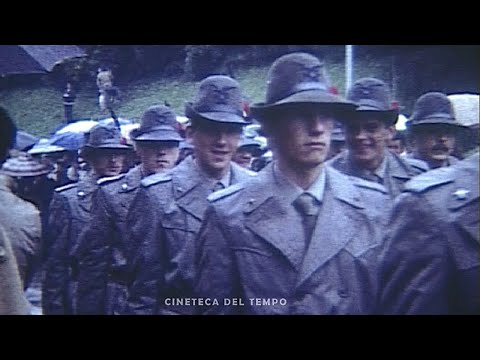 Giuramento leva 1980 Alpini Caserma Codroipo IX scaglione 1980 sfilata militare Udine