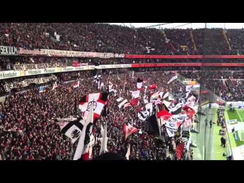 28. Spieltag Eintracht Frankfurt:FC Bayern 06.04.2013 Aufst