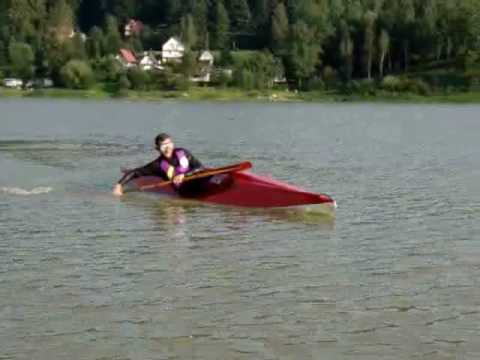 Kayak : Low brace turn fun :)