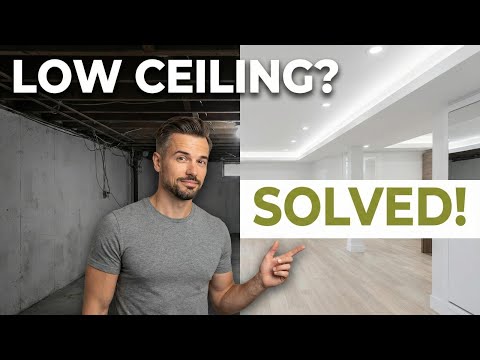 Top 10 Low Basement Ceiling Ideas
