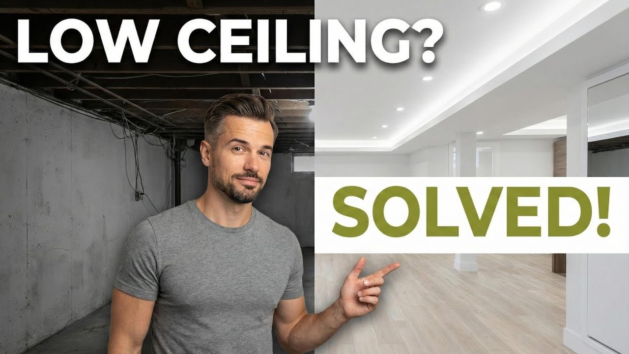 Top 10 Low Basement Ceiling Ideas