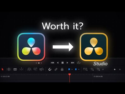 So, I bought DaVinci Resolve studio…