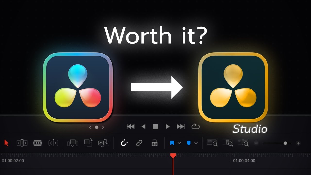 So, I bought DaVinci Resolve studio…