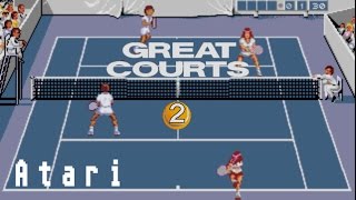 Great Courts 2 (Pro Tennis Tour 2) - Atari ST (1990)