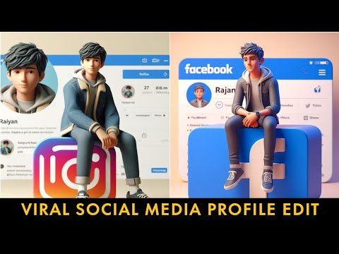Trending Social Media Profile Name Photo Video Editing 100% Viral😳🔥? Instagram, Facebook Video Edit