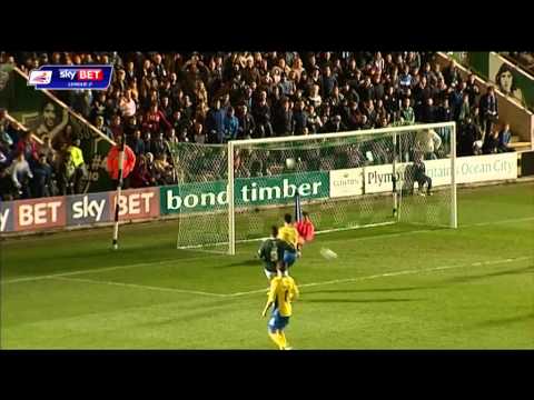 Plymouth Argyle vs Exeter City - League Two 2013/14