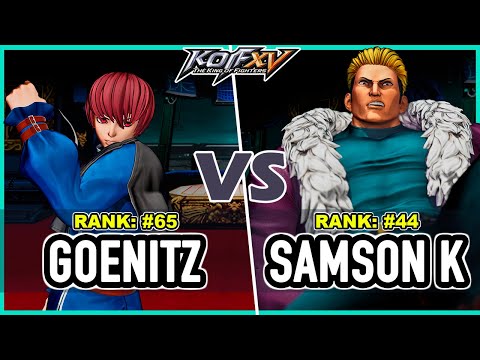 KOF XV 🔥 Goenitz (O.Chris/O.Shermie/O.Yashiro) vs Samson K (Kyo/Yamazaki/K') 🔥 Steam