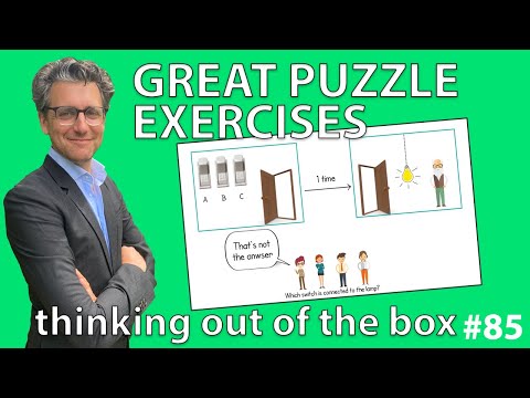 Puzzle Exercises - Thinking out of the Box *85