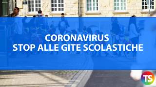 Coronavirus, stop delle gite scolastiche