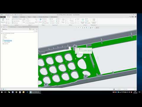 PTC Creo 5.0 Moldesign DEMO 3
