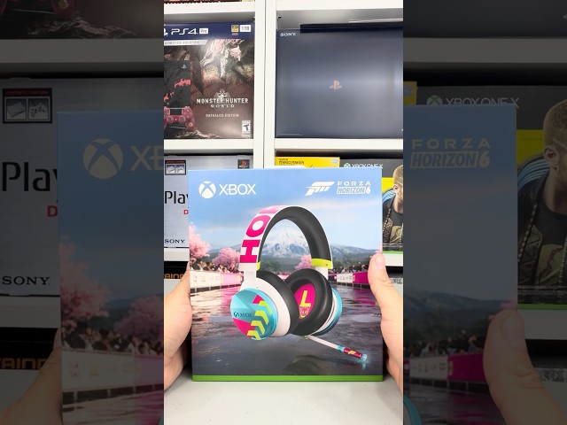 Vídeo relacionado con Xbox Auriculares inalámbricos Forza Horizon 6 Edición Limitada Series X|S, One, PC y Dispositivos habilitados para la Nube