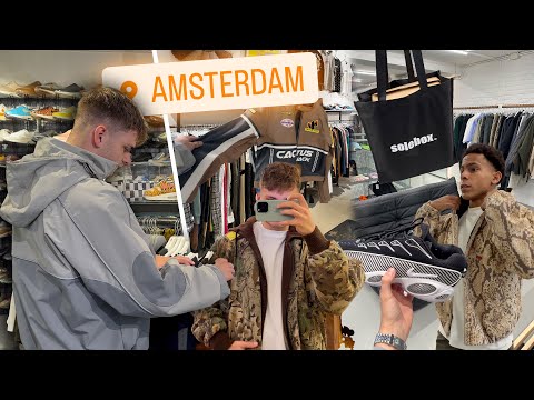 NEUER SCHUH & JACKE GEKAUFT?😍 XXL Amsterdam Shopping Vlog mit Joshi🛍️ | Jan