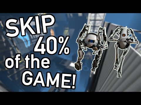 How Speedrunners Skip (almost) Half of Portal 2 Coop
