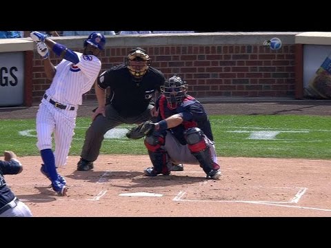 ATL@CHC: Fowler hits a triple into right field