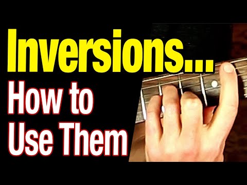 Inverted Guitar Chords - Guitar chord inversions explained