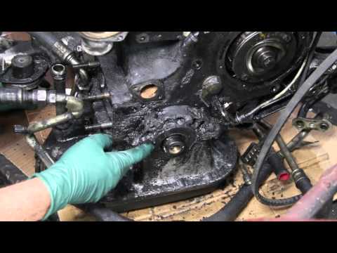 Diesel Engine Maintenance Tip 19: Front Crank Seal Oil Leaks