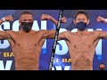 FELIX VERDEJO VS. MASAYOSHI NAKATANI | FULL WEIGH IN & FACE OFF VIDEO
