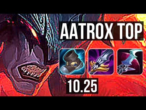 AATROX vs AKALI (TOP) | 4/0/3, 65% winrate | KR Diamond | v10.25